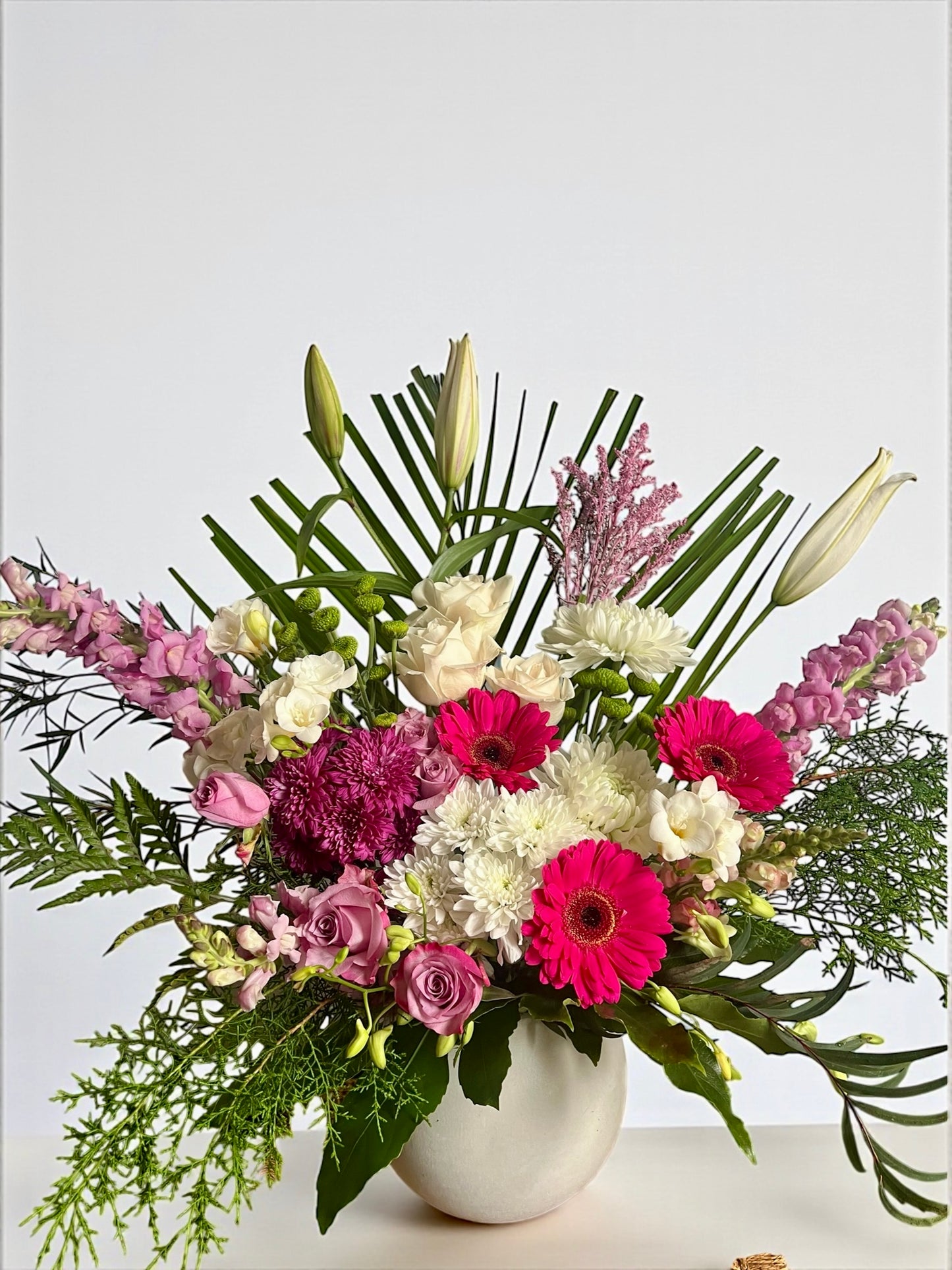 Extra Large Flower Arrangement in Vase approx 90 cm tall
