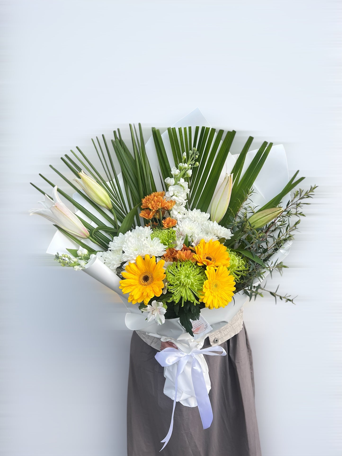 SUNSHINE YELLOW FLORAL BOUQUET