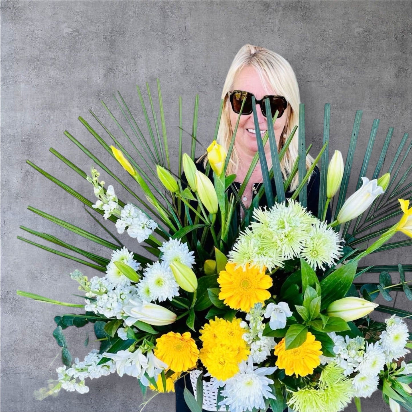 Fresh Flower Bouquet | Yellow | Mangawhai