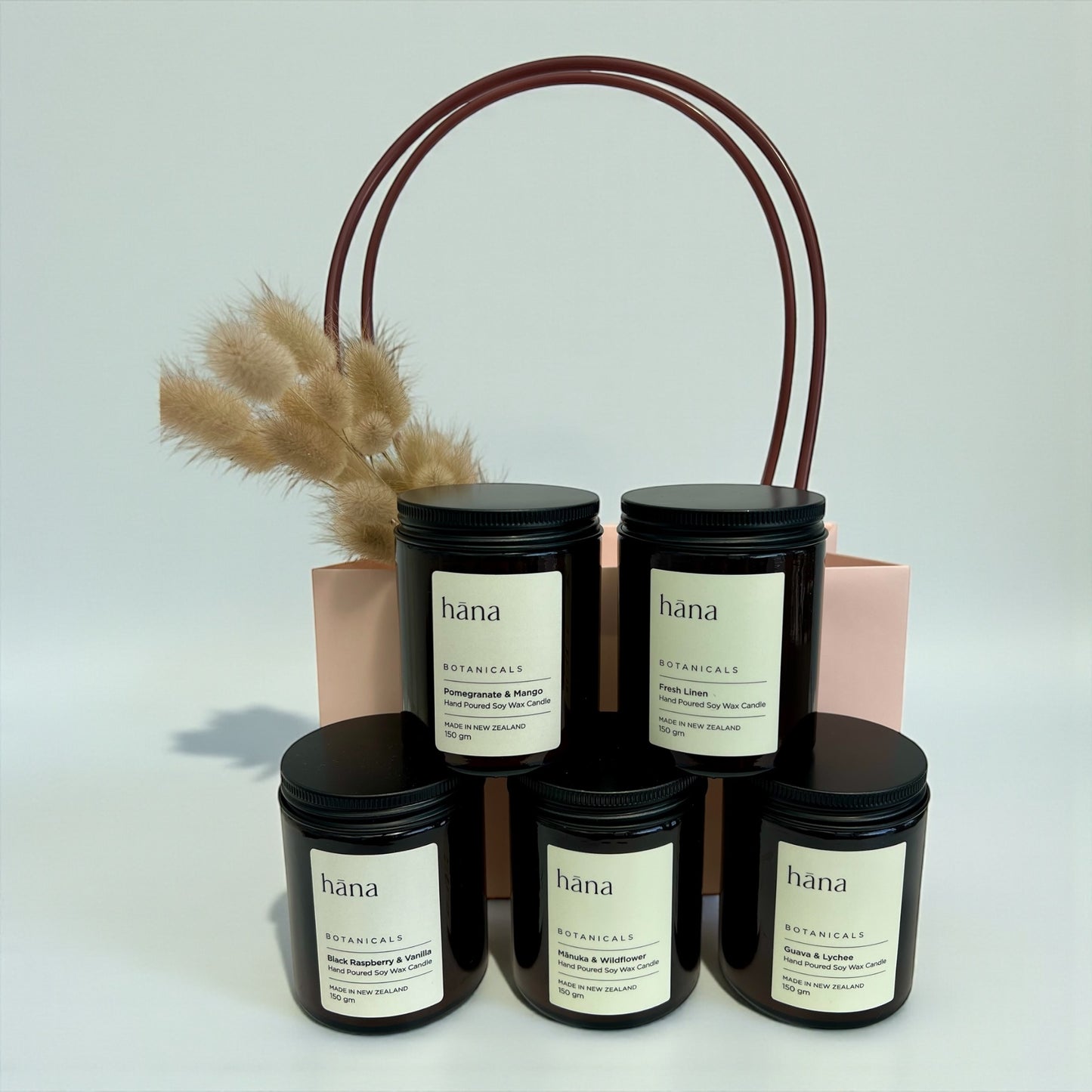 HAND POURED SOY WAX CANDLES 150 ML