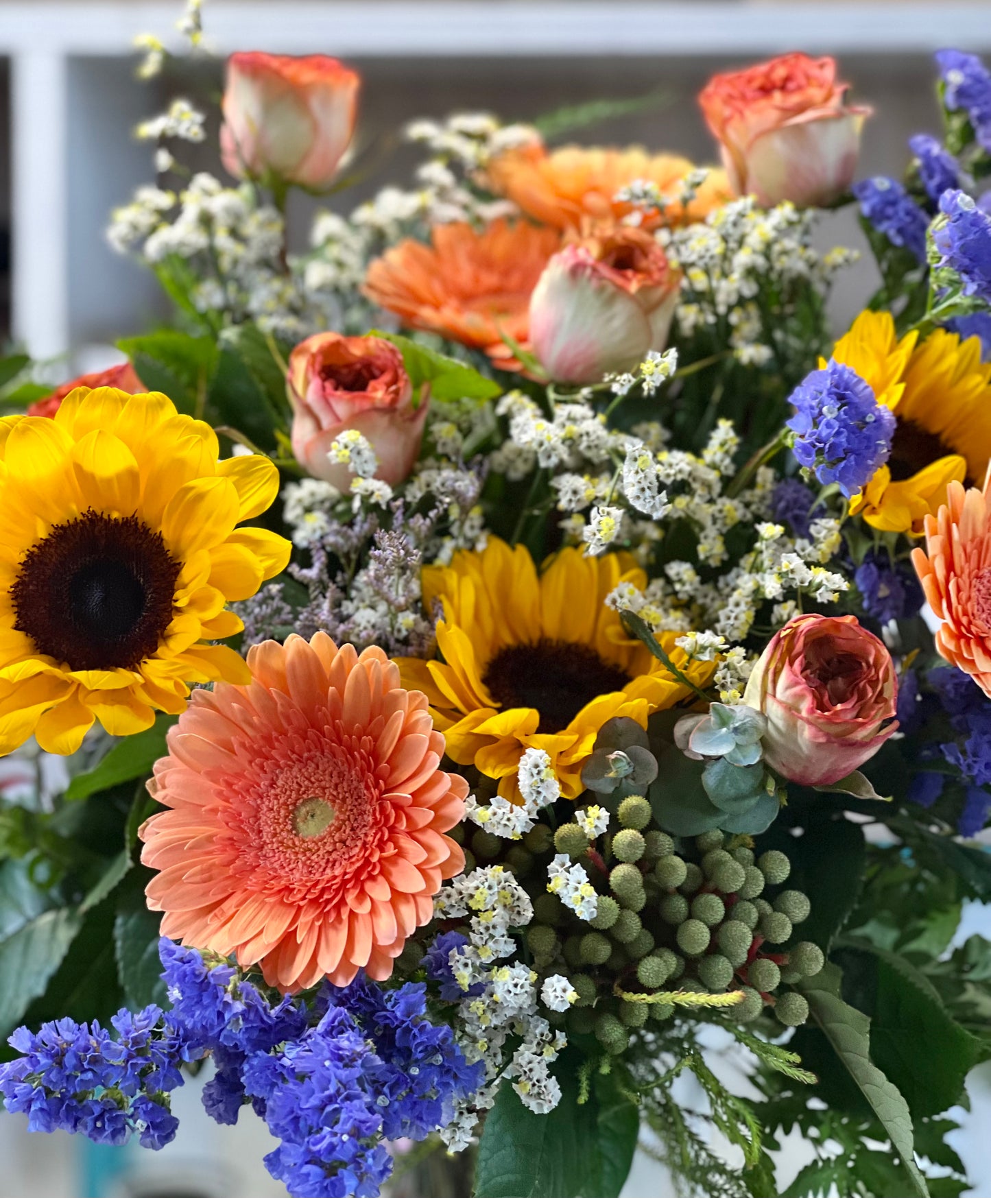 Fresh Flower Bouquet | Yellow | Mangawhai