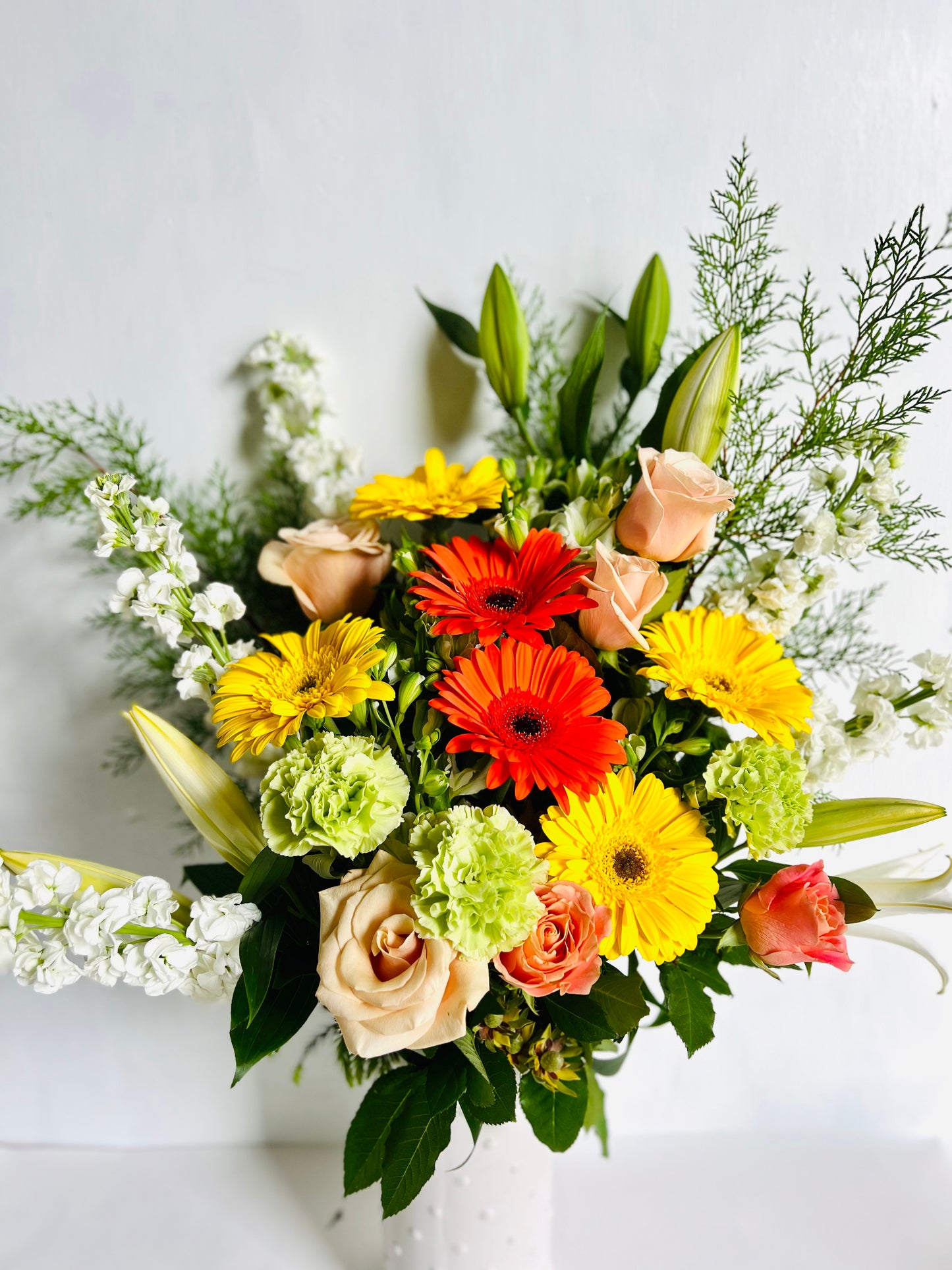 Fresh Flower Bouquet | Yellow | Mangawhai