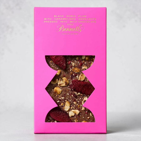 Plum & Hazelnut Chocolate Bar