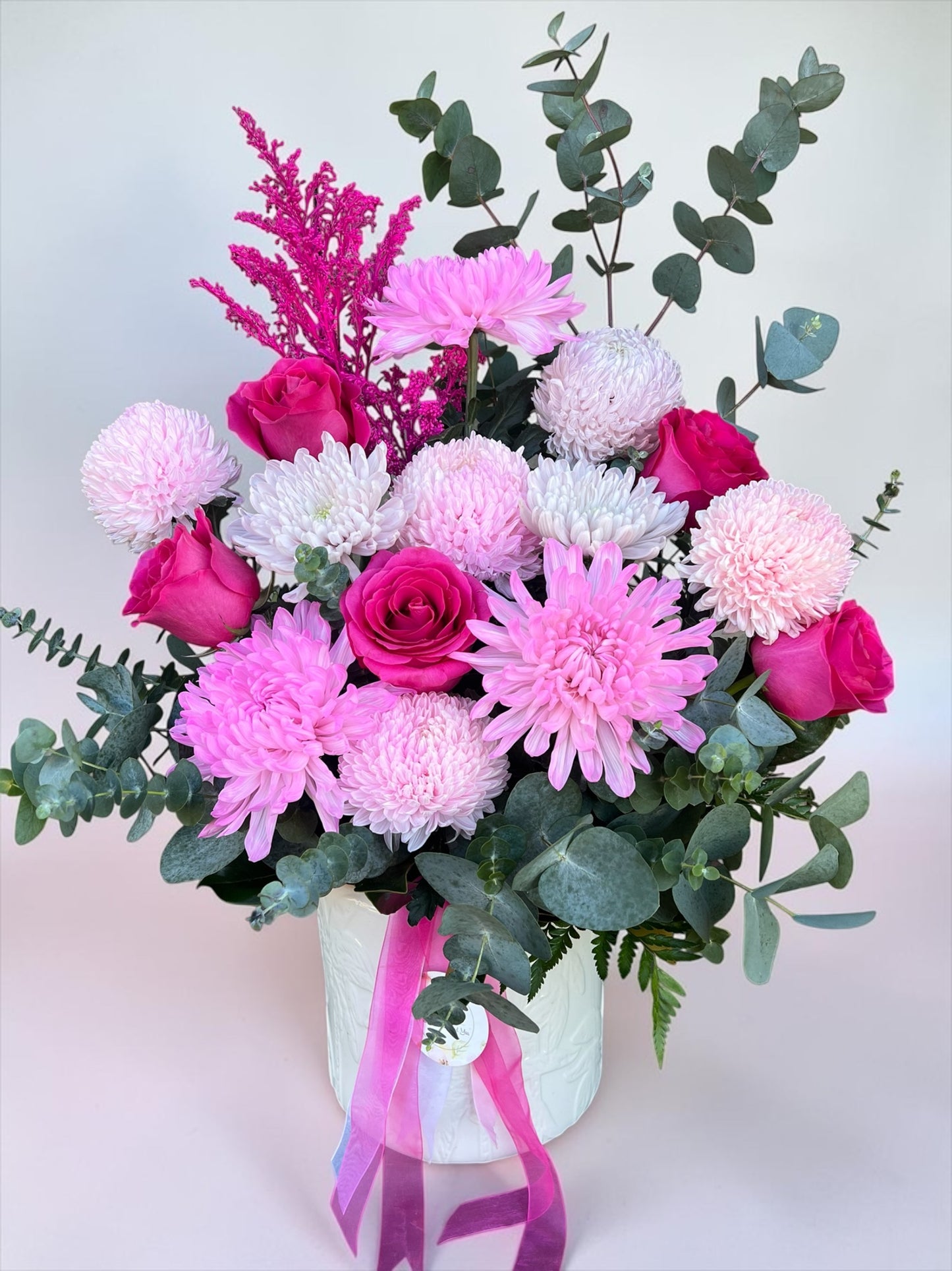 Extra Large Flower Arrangement in Vase approx 90 cm tall
