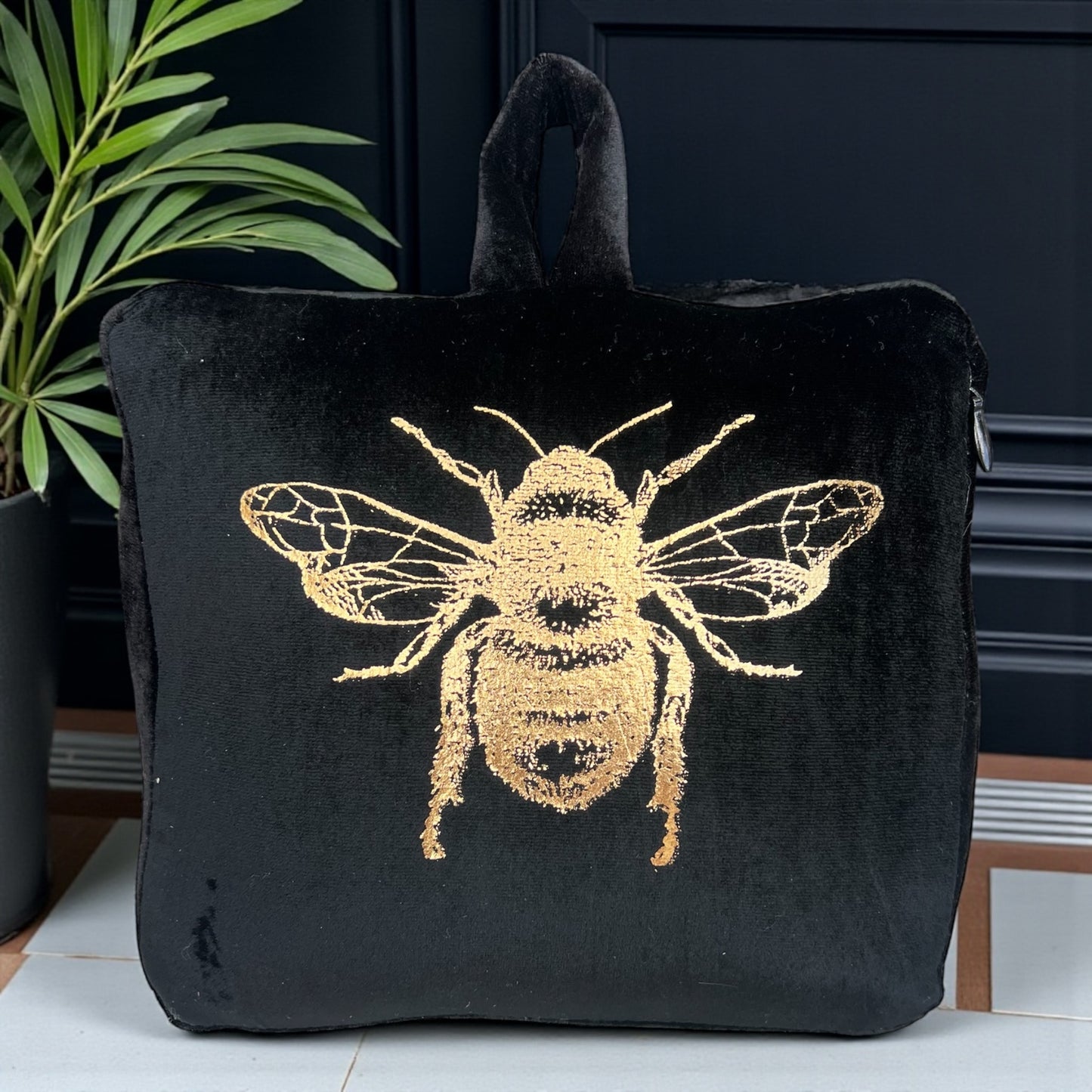 Velvet Bee Doorstop