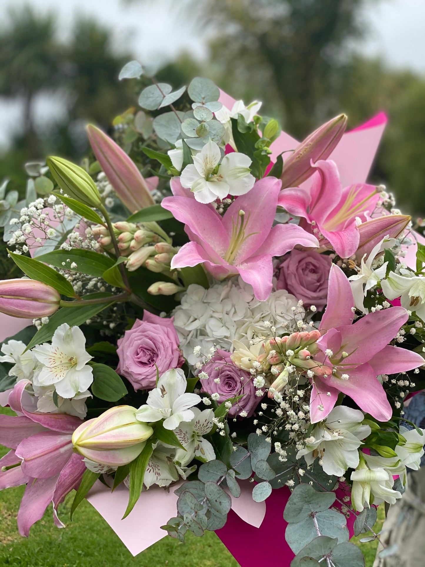 Pink Fresh Flower Bouquet | Florist Selection