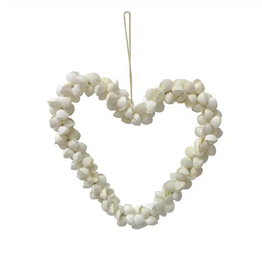 Hanging Shell Heart